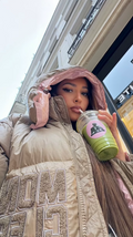Doudoune Hiver Camel Rose