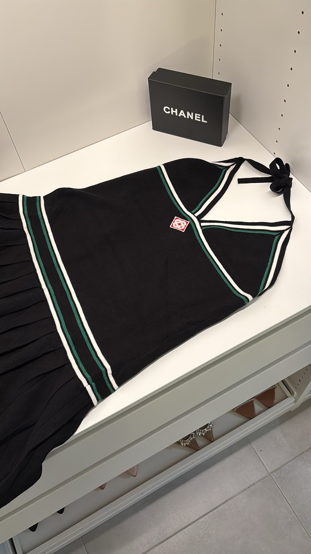 Robe Tennis d’été noir