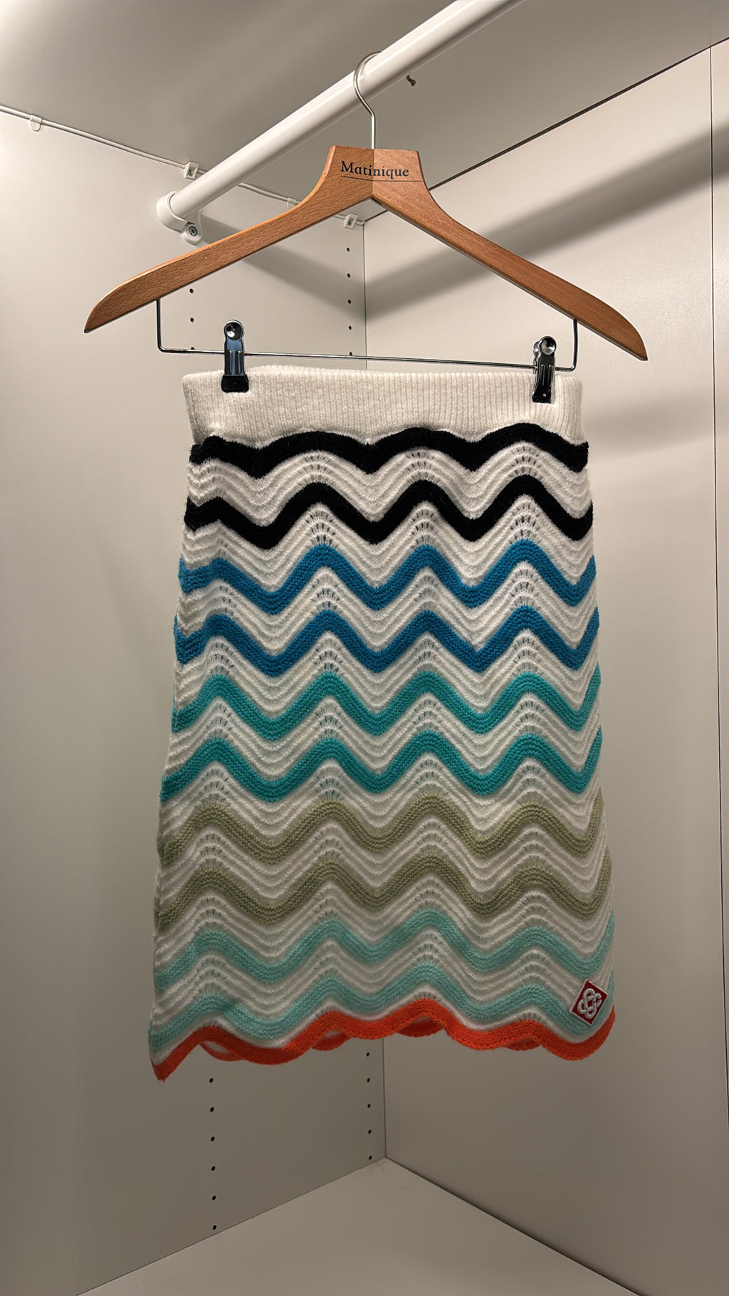 Ensemble en laine d’été multicolore