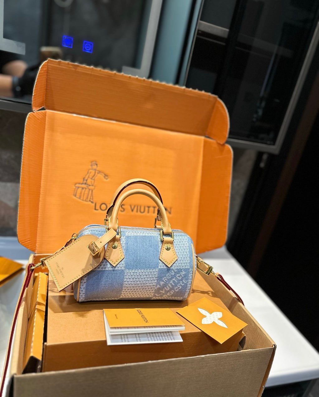 Nano jeans bag