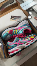 Paire coloré bleu rose